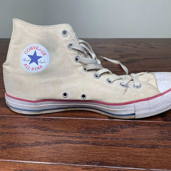 Converse Chuck Taylor All Star Natural Canvas Mens 10 - Picture 7 of 11
